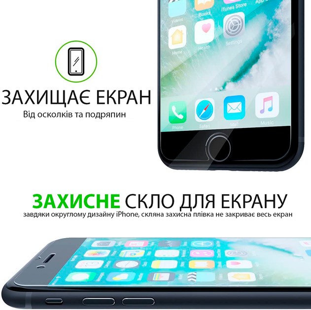 Чехол FlexGear для iPhone 7 Plus/iPhone 8 Plus с полной защитой и защитным стеклом на экран - Clear (500301222-X0018RRK9J) - изображение 3