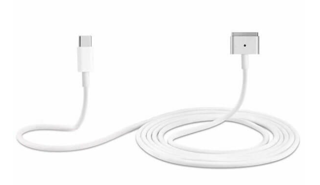 Кабель 2шт CDK 170см (45w-87w) Type-C / USB-C на MagSafe 2 для Apple MacBook (013132) (white) - Фото 3 Кабель 2шт CDK 170см (45w-87w) Type-C / USB-C на MagSafe 2 для Apple MacBook (013132) (white) - изображение 3
