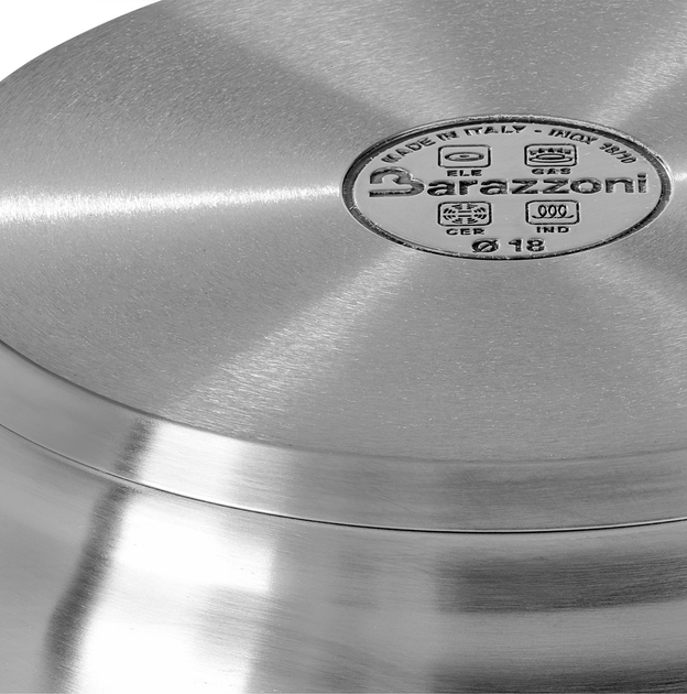 Кастрюля 11,8 л Barazzoni Professional высокая с крышкой (169601028 ...