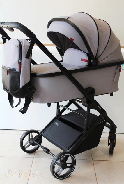 Коляска 2в1 Carrello Alfa CRL-6507 Cloud Grey - изображение 5