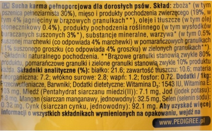 Сухий корм Pedigree Professional Lamb 15 кг (4008429058080) - зображення 3