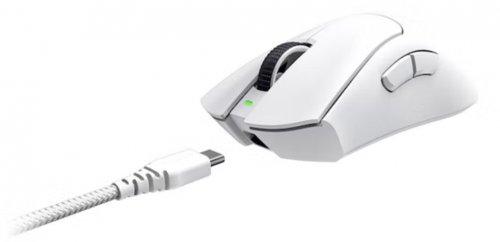 Мишка Razer DeathAdder V3 PRO Wireless White (RZ01-04630200-R3G1) - изображение 5