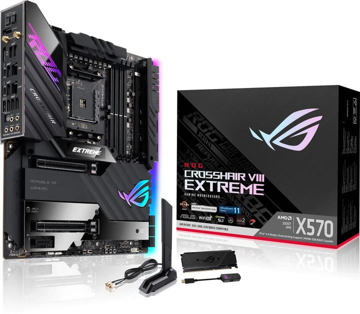 Płyta główna Asus ROG Crosshair VIII Extreme (sAM4, AMD X570, PCI-Ex16) - obraz 12