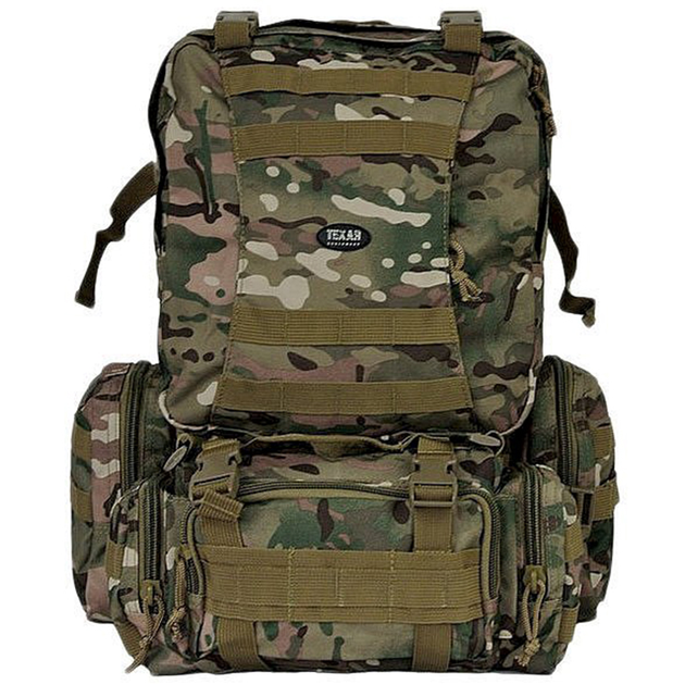 Тактический Рюкзак Texar Camper 60л 50 х 30 х 40 см 1000D Камуфляж - изображение 1