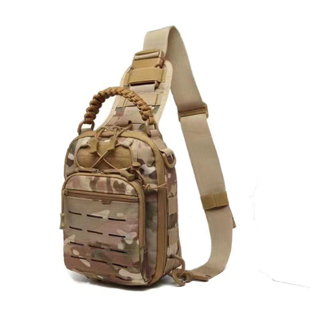 Тактический рюкзак-слинг на 9л мультикам - изображение 1