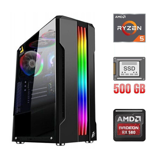 Ryzen 5 2600 hot sale radeon rx 580 8gb