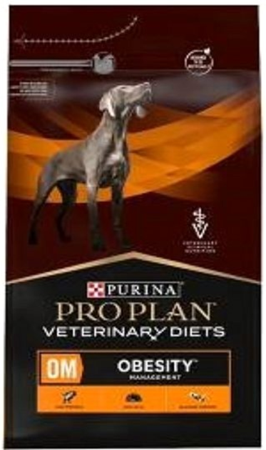Sucha karma Purina Pro Plan Veterinary Diets OM Obesity 12 kg (7613035154476) - obraz 1