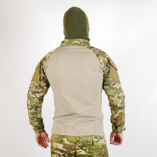Рубашка Тактическая Военная Убакс Мультикам / Кофта с длинными рукавами для военнослужащих L - изображение 2