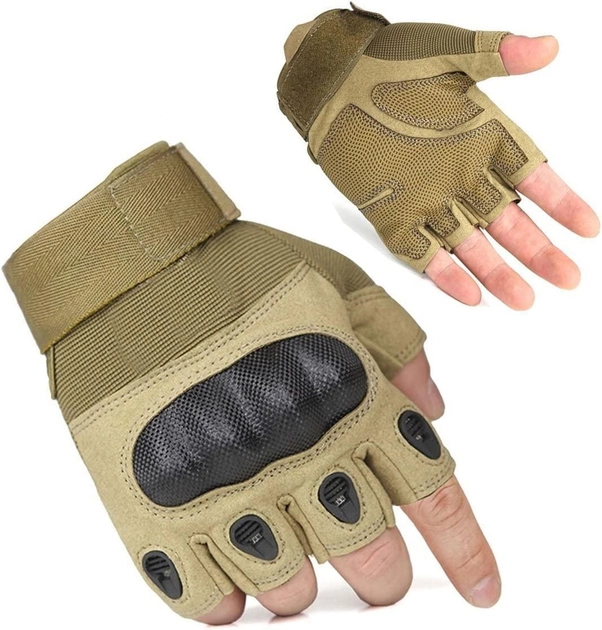 Тактические безпалые перчатки HASAGEI M (#EKIP12) - изображение 1