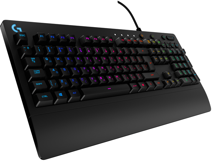 Клавиатура проводная Logitech G213 Prodigy RGB Gaming Keyboard USB UA ...
