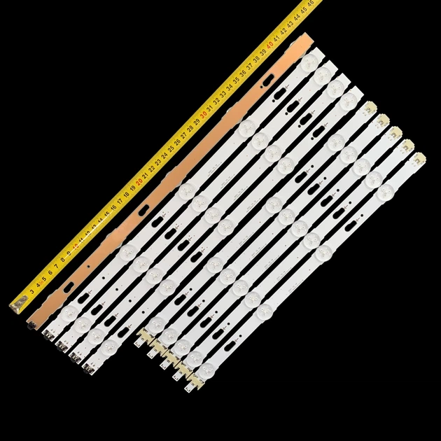 LED підсвітка Samsung TV 40" 813mm 3V V5DU-400DCA-R1 V5DU-400DCB-R1 S_5U75_40_FL_L04 LM41-00117C 10pcs=1set - зображення 3