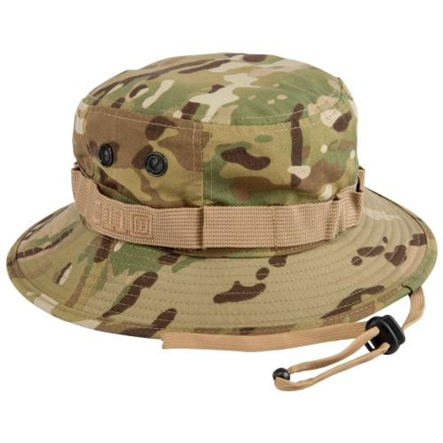 Панама тактична 5.11 MULTICAM® BOONIE HAT мультикам з вологовідштовхувальним покриттям Teflon M - зображення 2