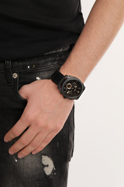 Мужские часы Fossil FS5586 Черный - изображение 2