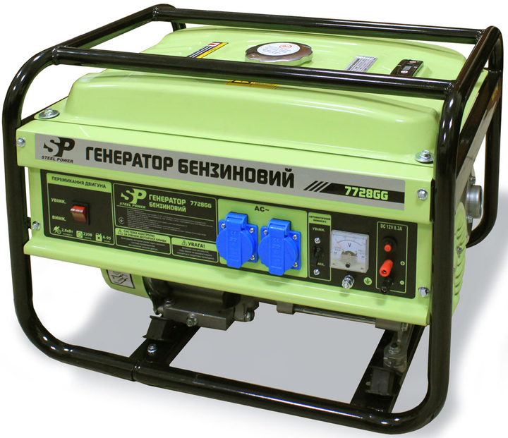 Генератор бензиновый Steel Power SPR 7728GG 2.8/3 кВт AVR - изображение 2