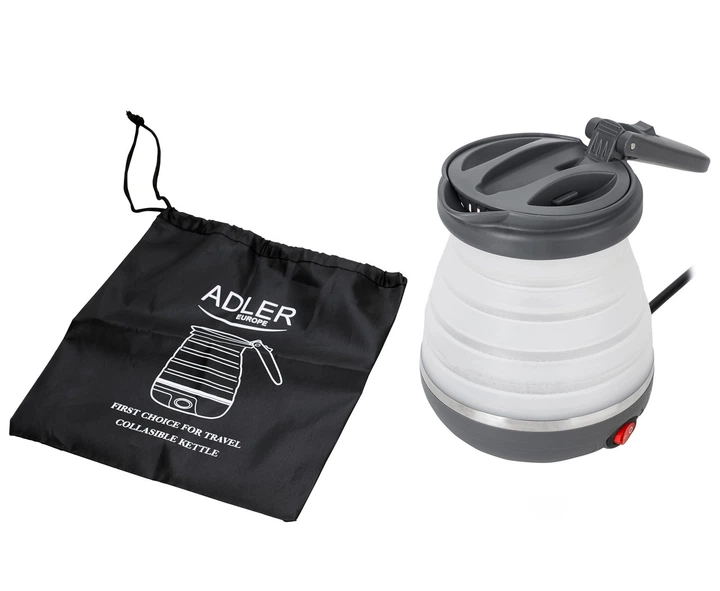 Электрочайник дорожный складной силиконовый Adler 0.6 л (AD 1279) - изображение 4