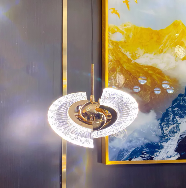 Люстра-светильник потолочный Brille LED Gold 12W BR-01 481S/1 (27-123) - изображение 8