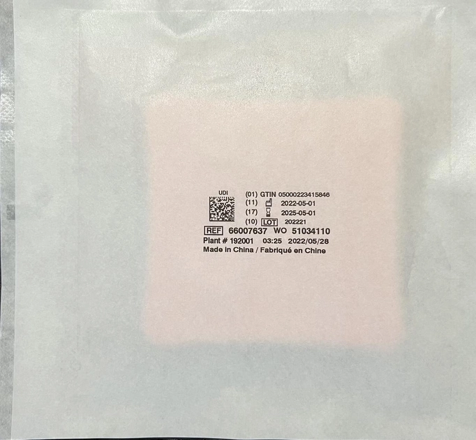Allevyn Non Adhesive губчатая неадгезивная повязка, 10x10 см - изображение 2
