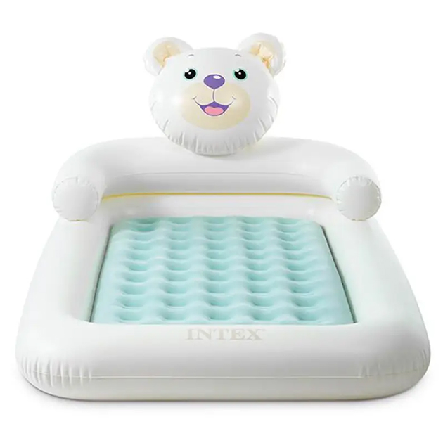 Надувная кровать детская одноместная INTEX 66814 с бортиками, головой ...