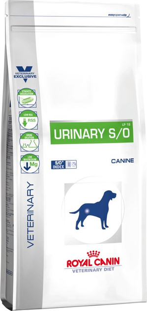 Sucha karma dla psów Royal Canin Vet Urinary S/O Canine 7.5 kg (3182550717687) - obraz 1