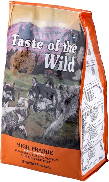 Sucha karma dla szczeniąt Taste of the Wild High Prairie Puppy z mięsem bizona 2 kg (074198612413) - obraz 2