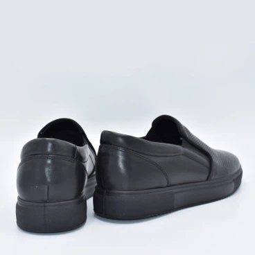 Buty wsuwane męskie Imac 152100 28360/011 41 26.5 cm Czarne (1521000410358) - obraz 5