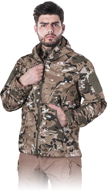 Камуфляжна куртка Tactical Guard REIS TG-MOSS MO з матеріалу SOFTSHELL M - зображення 1