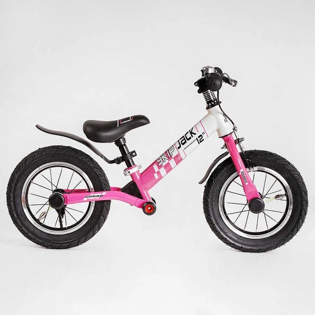 Біговел (велобіг, ранбайк, балансбайк) Corso 12" 25025 «Skip Jack» (двоколісний, колеса: Ø12"/гума, рама: сталь, до 45 кг) - изображение 3
