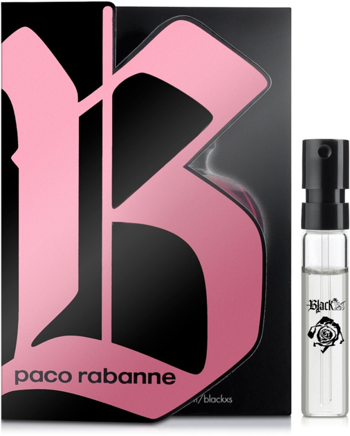 Paco Rabanne Black XS Pour Femme Туалетная вода женская, 1.5 мл Пробник ...