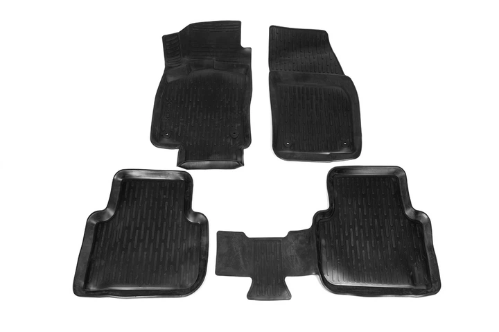 Резиновые коврики (4 шт, Niken 3D) для Volkswagen Tiguan 2016-2023 гг - изображение 2