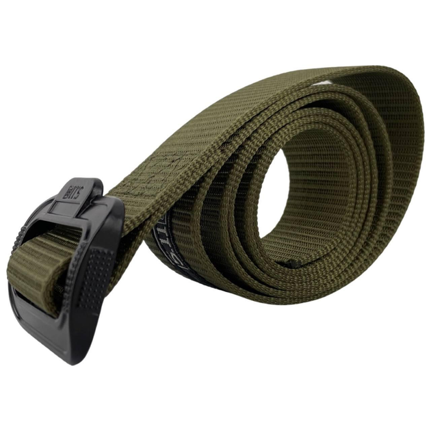 Ремінь тактичний 5.11 Tactical Belt 130x3,5см Чорний Олива - изображение 1