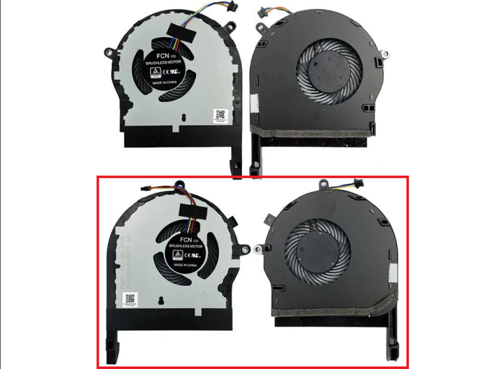 Вентилятор кулер FAN для ноутбука ASUS ROG TUF Gaming FX504, FX504G, FX504GD, FX504GE, FX504GM - зображення 4