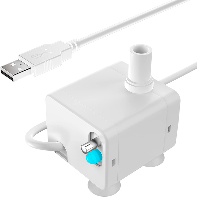 Насос для питьевого фонтана NPET WF020, WF050TP, WF210 с подсветкой и ...