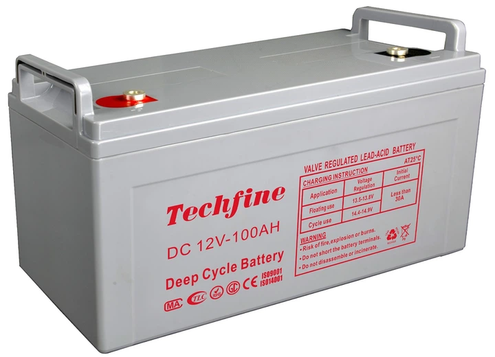 Аккумуляторная батарея Techfine DC12V 100AH - изображение 2