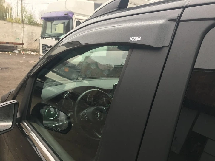 Ветровики (2 шт, Niken) для Mercedes Vito/V-class W447 2014- гг - изображение 4