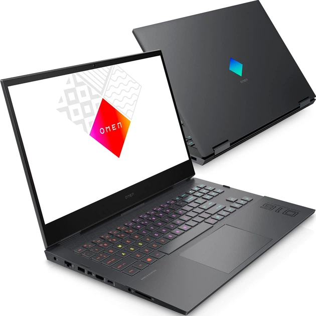 Ноутбук HP Omen 16-C0133NW 16.1" IPS 144Hz R7-5800H 16GB RAM 512GB SSD GeForce RTX3070 (521J2EA) - Фото 7 Ноутбук HP Omen 16-C0133NW 16.1" IPS 144Hz R7-5800H 16GB RAM 512GB SSD GeForce RTX3070 (521J2EA) - изображение 7