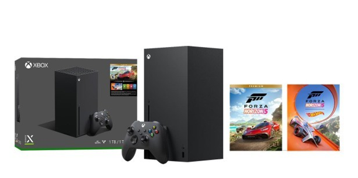 Игровая консоль Microsoft Xbox Series X 1Tb Black + Forza Horizon 5 ...