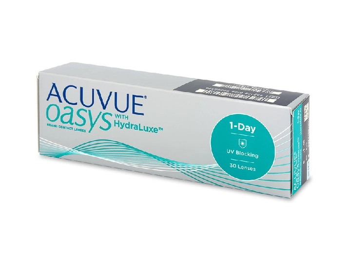 Контактные линзы Johnson &Johnson Acuvue Oasys 1-Day with Hydraluxe -3 ...