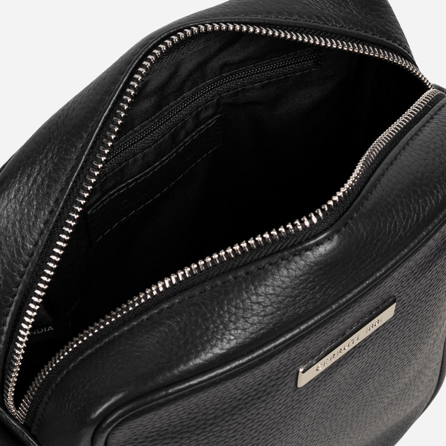 Сумка планшет чоловіча шкіряна Cerruti 1881 Barry CEBO06031M Black (8052579034407) - зображення 3