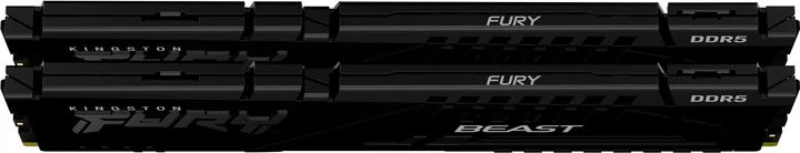 Pamięć RAM Kingston Fury DDR5-6000 16384MB PC5-48000 (Zestaw 2x8192) Beast Black (KF560C40BBK2-16) - Zdjęcie 4 Pamięć RAM Kingston Fury DDR5-6000 16384MB PC5-48000 (Zestaw 2x8192) Beast Black (KF560C40BBK2-16) - obraz 4