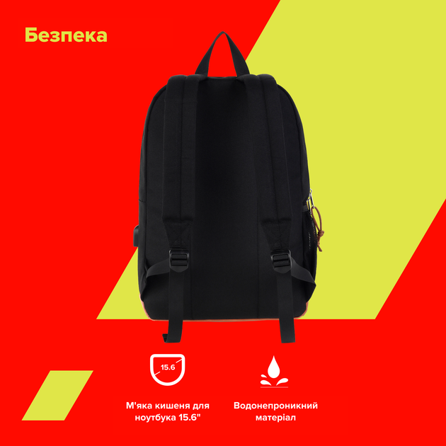Рюкзак для ноутбука Canyon BPS-5 15.6" Black (CNS-BPS5BBR1) - зображення 8