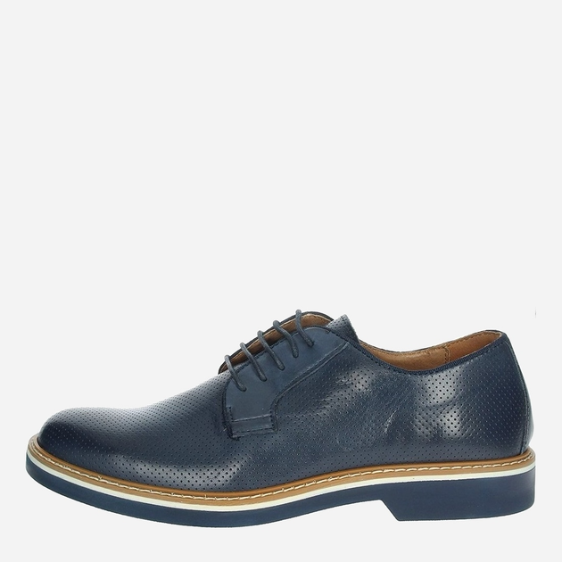 Buty derby męskie Imac 500450 28261/009 41 26.5 cm Niebieskie (5004501410288) - obraz 7