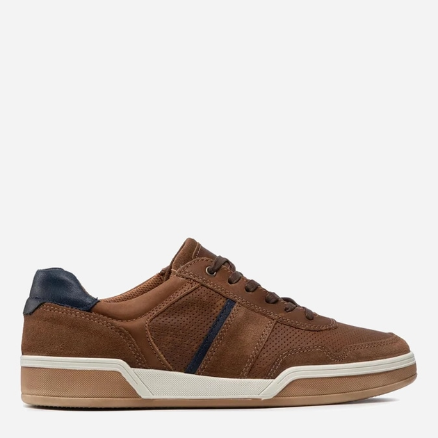 Sneakersy męskie skórzane do kostki Imac 151900 24532/009 41 26.5 cm Brązowe (1519000410355) - obraz 4