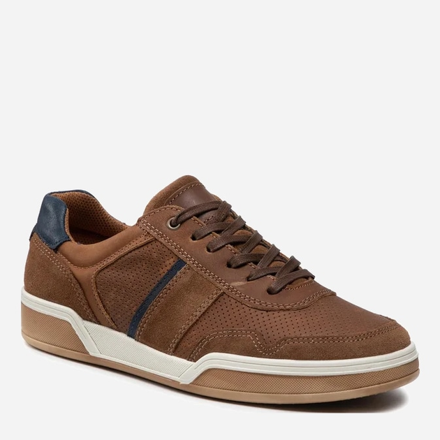 Sneakersy męskie skórzane do kostki Imac 151900 24532/009 40 25.5 cm Brązowe (1519000400356) - obraz 5