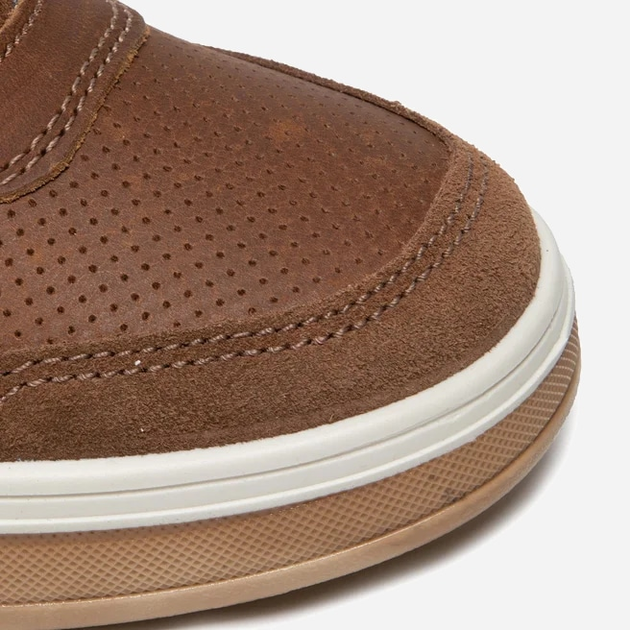 Sneakersy męskie skórzane do kostki Imac 151900 24532/009 41 26.5 cm Brązowe (1519000410355) - obraz 8