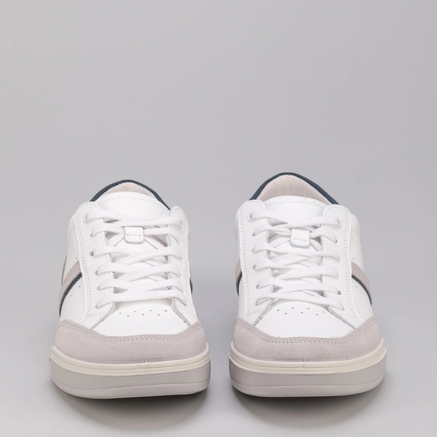 Sneakersy męskie skórzane do kostki Imac 151920 13005/009 44 28.5 cm Białe (1519202440358) - obraz 5