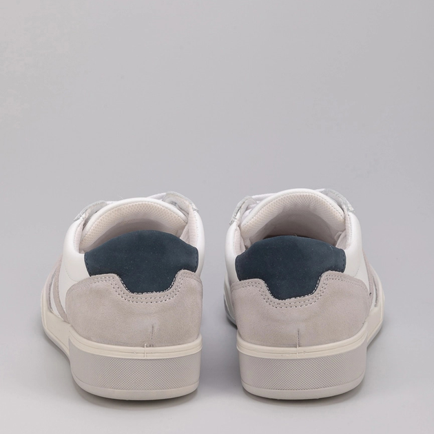 Sneakersy męskie skórzane do kostki Imac 151920 13005/009 45 29.2 cm Białe (1519202450357) - obraz 6