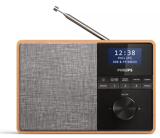 Радіогодинник Philips TAR5505 FM/DAB+, 5W, LCD, Wireless - Фото 2 Радіогодинник Philips TAR5505 FM/DAB+, 5W, LCD, Wireless - изображение 2