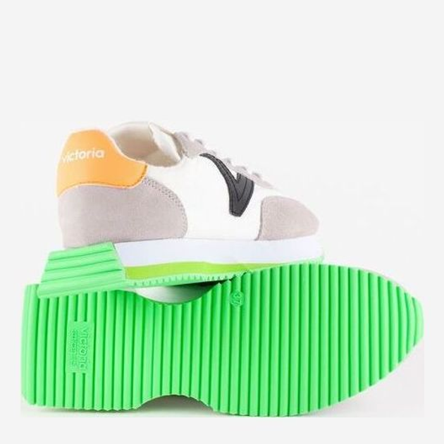 Buty sportowe damskie Victoria Cosmos Serraje & Neon 1134102-12 36 23.6 cm Szare (8433101088677) - obraz 3