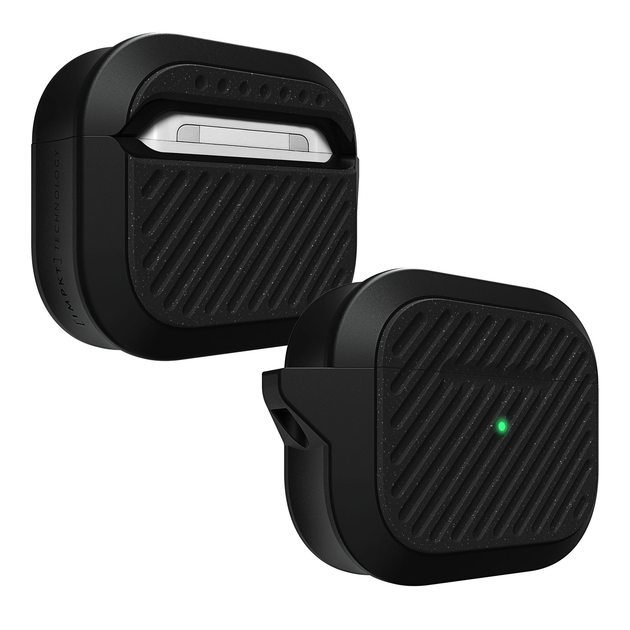 Чехол для наушников с карабином Laut Capsule IMPKT for AirPods 3, Black (L_AP4_CA_BK) - Фото 3 Чехол для наушников с карабином Laut Capsule IMPKT for AirPods 3, Black (L_AP4_CA_BK) - изображение 3
