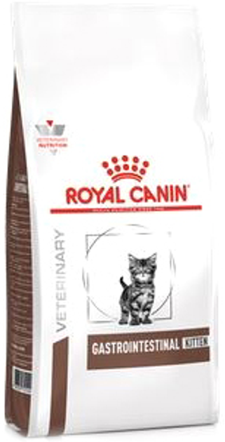 Sucha karma dla kociąt z problemami gastrycznymi ROYAL CANIN Vet Gastrointestinal Kitten 2kg (3182550906258) - obraz 1